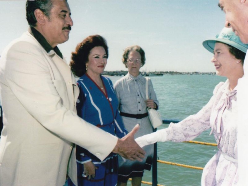 EN 1983 la Reina Isabel  visitó La Bahía