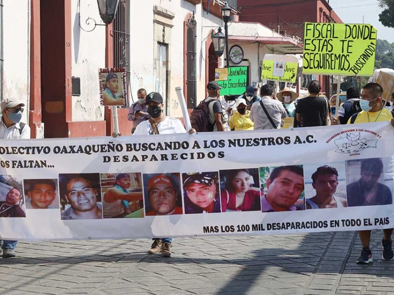En 6 años, Fiscalía contabiliza 486 personas desaparecidas en Oaxaca