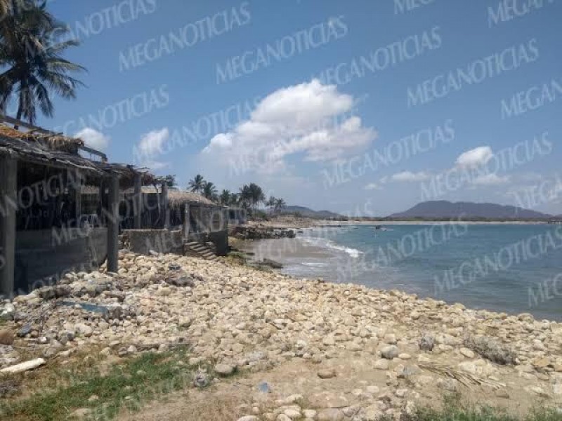 En abandono Ensenada la Ventosa; inseguridad entre los restauranteros