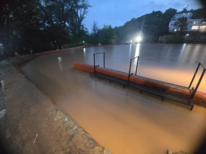 En alerta Guanajuato capital por intensas lluvias
