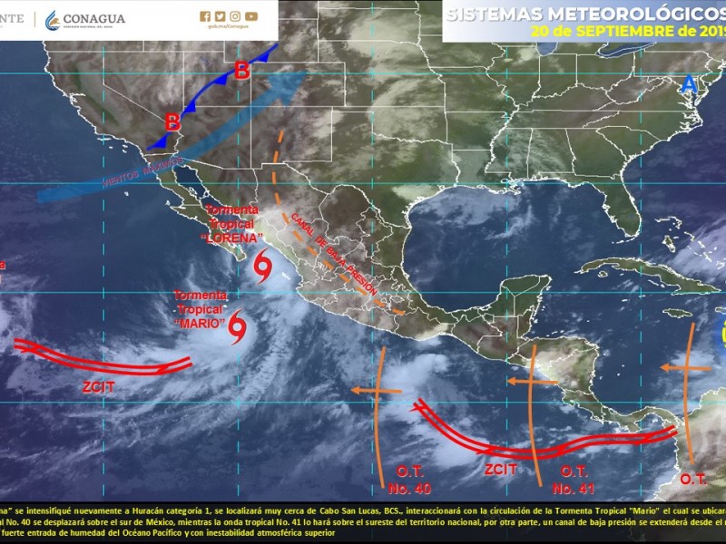 En alerta PC por lluvias de 