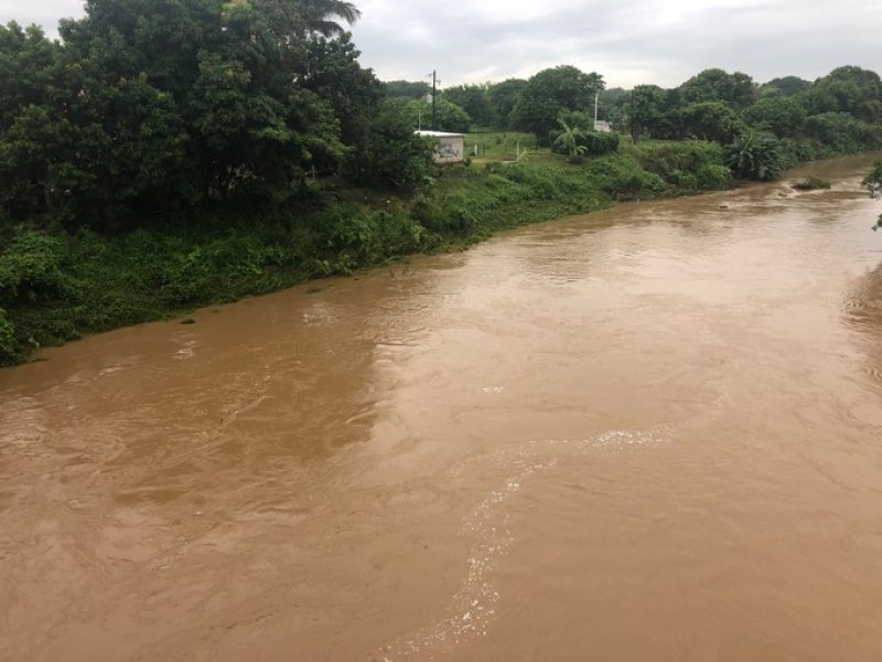 En aumento los niveles de los ríos Jamapa y Cotaxtla