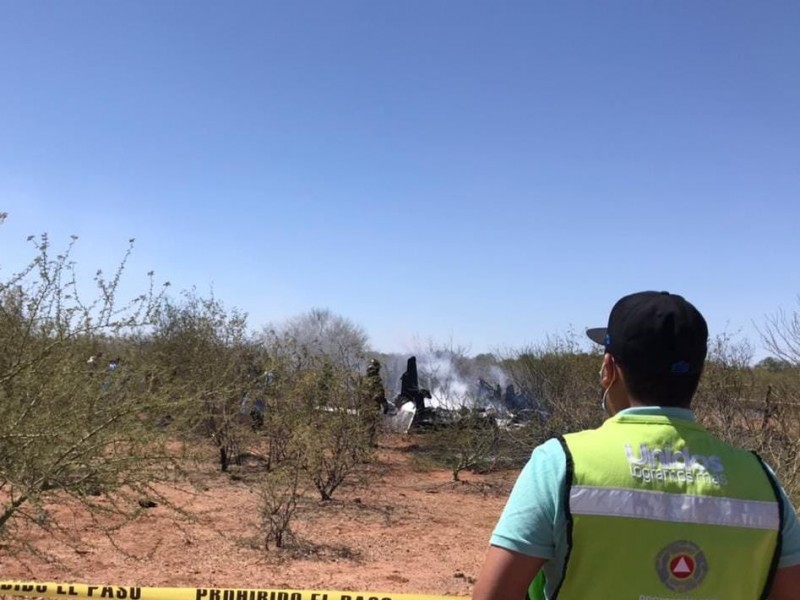 En avioneta que se desplomó viajaba funcionario de Sonora