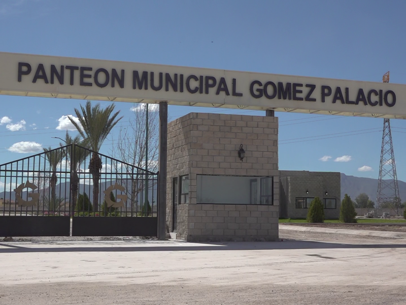 En breve abrirán el nuevo Panteón Municipal de Gómez Palacio