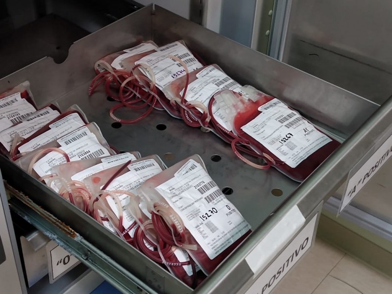 En ceros la donación altruista de sangre