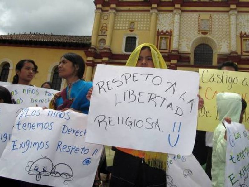 En Chiapas no cesa la violencia por intolerancia religiosa