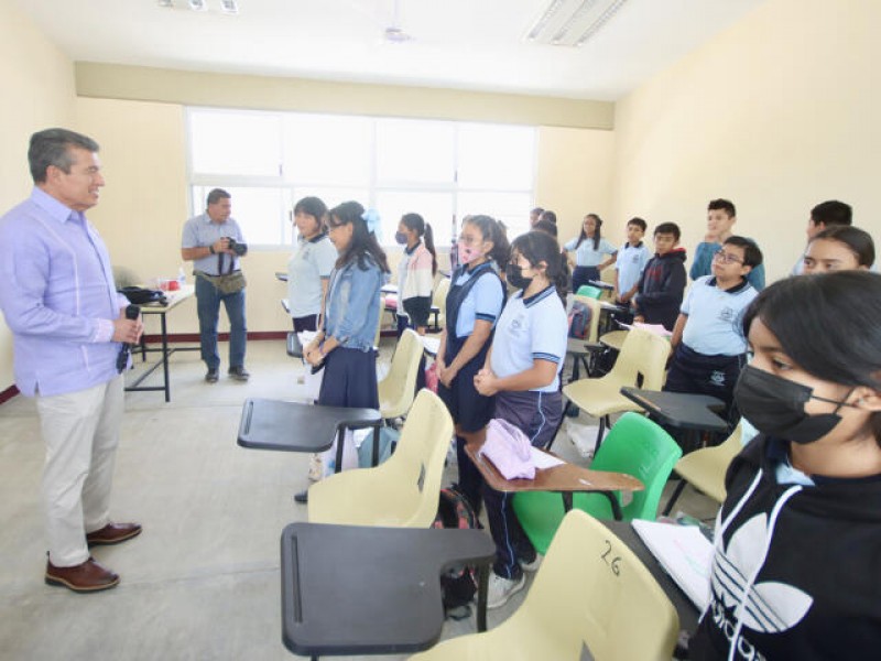 En Chiapas se prioriza fortalecimiento de la infraestructura educativa