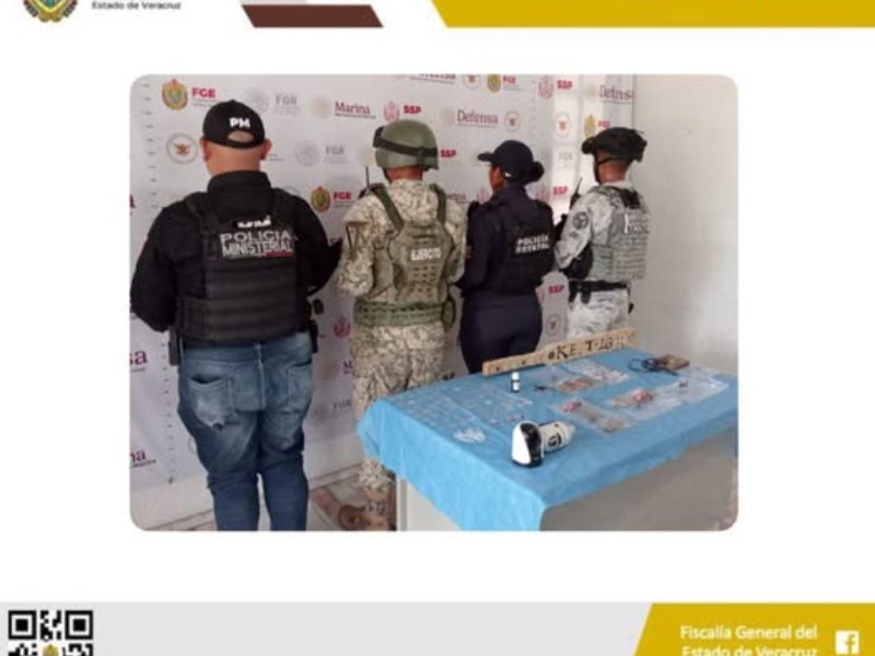 En combate al narcomenudeo aseguran domicilio en Cosamaloapan