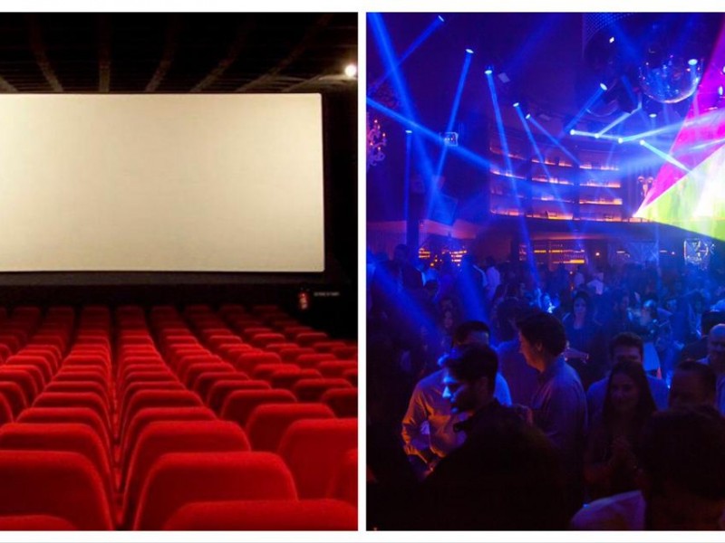 En consideración apertura de cines, centros nocturnos aún no