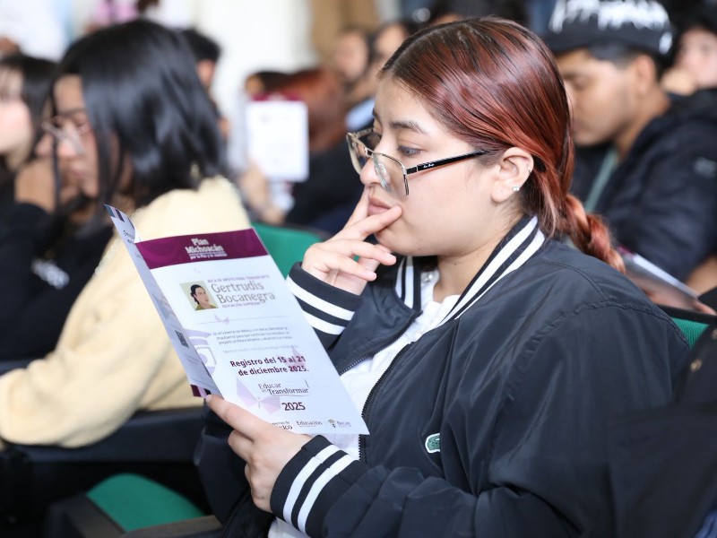 En diciembre arranca registro para Beca Gertrudis Bocanegra