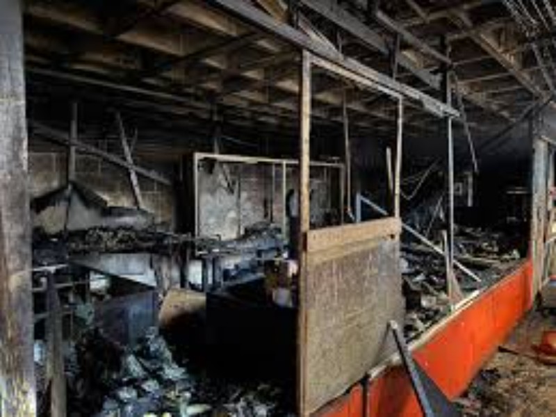 En díez días podría reabrir mercado incendiado Juan Escutia de Tepic En díez días podría reabrir mercado incendiado Juan Escutia de Tepic