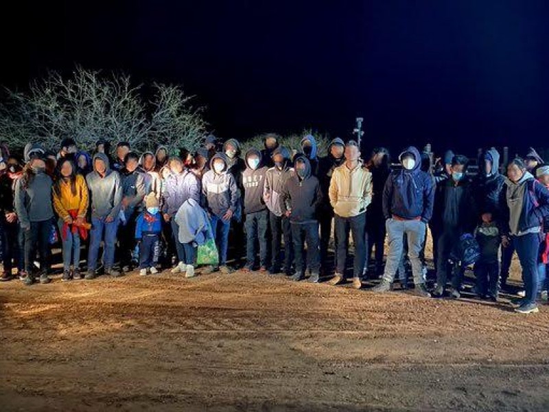 En el Sasabe, Arizona 51 migrantes fueron detenidos