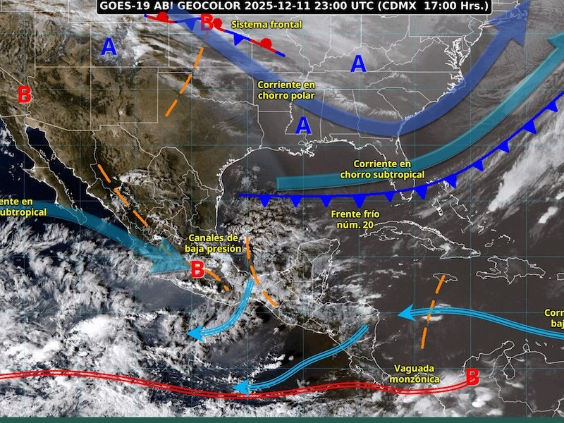 En el valle de Toluca esperamos tormentas por la tarde