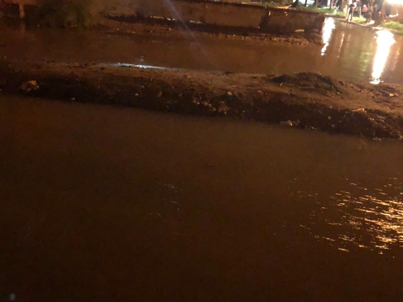 En Empalme se emite alerta de inundación, activan albergues