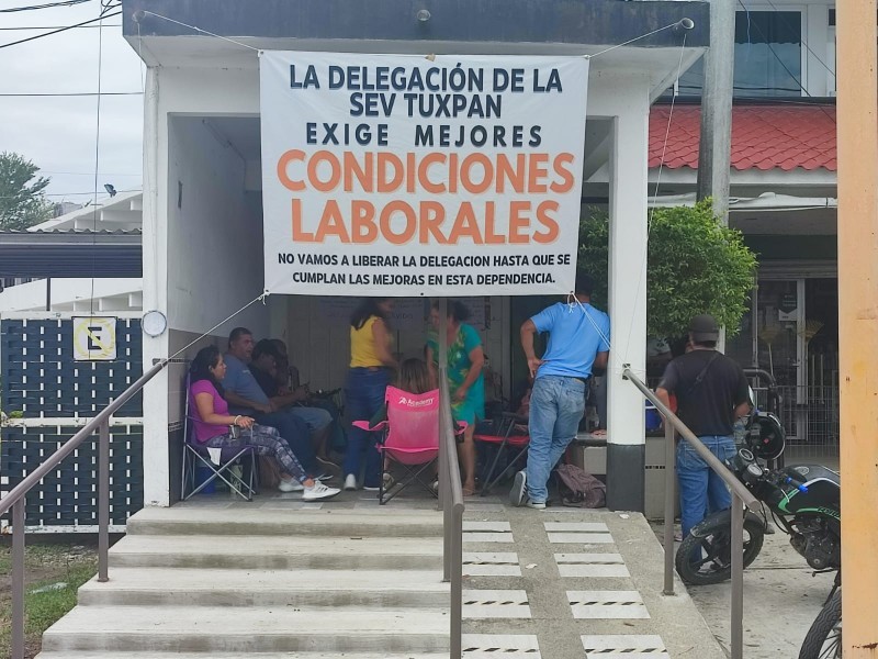 En espera de apoyos para levantar paro en SEV Tuxpan