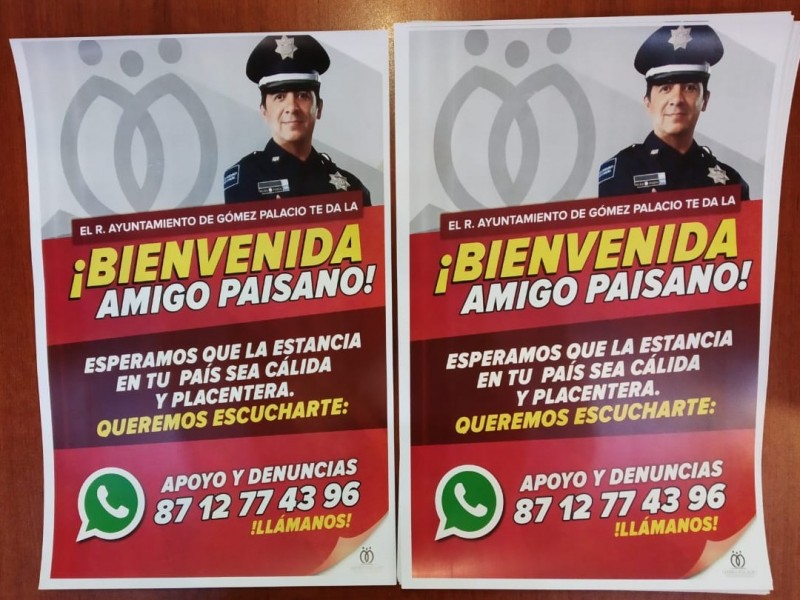 En Gómez Palacio arranca operativo Paisano 2019