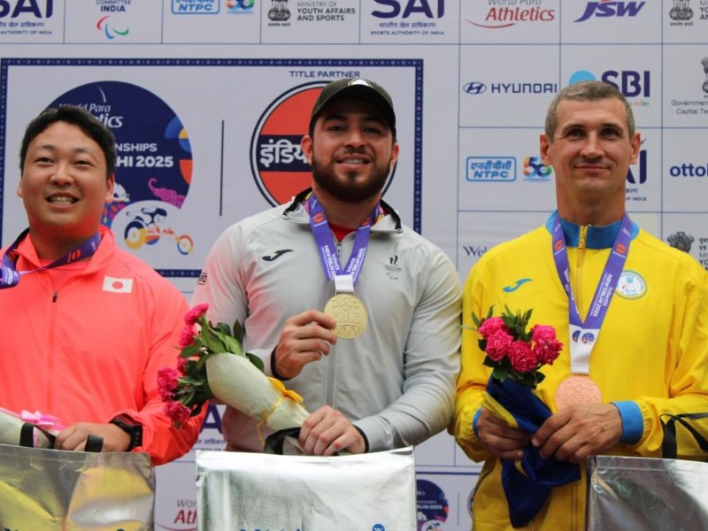 En Grand Prix India, López Valenzuela alcanza la cima mundial