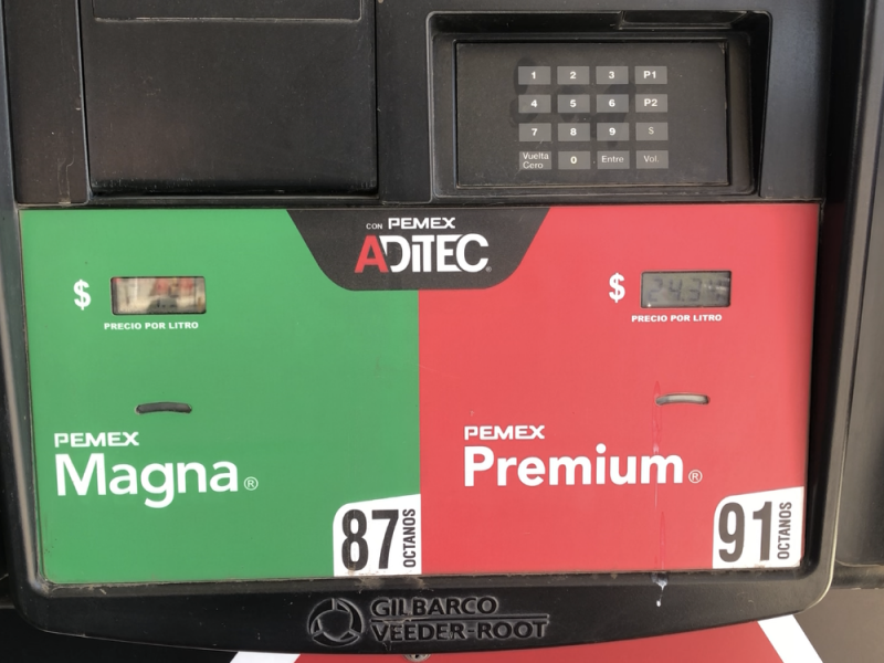 En Hermosillo la gasolina incremento entre 8 y 13 %