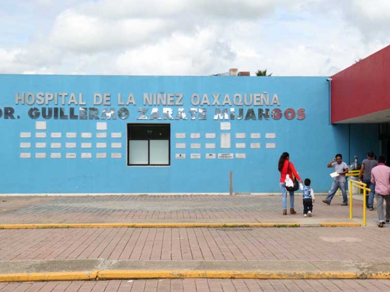 En hospital infantil oaxaqueño, 45% de desabasto en medicamentos oncológicos