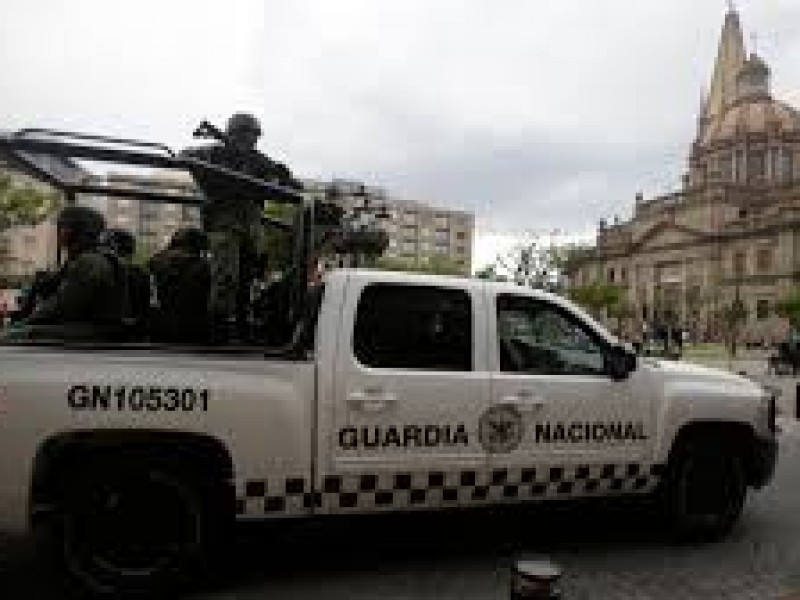 En Jalisco Guardia Nacional brindará seguridad a candidatas y candidatos