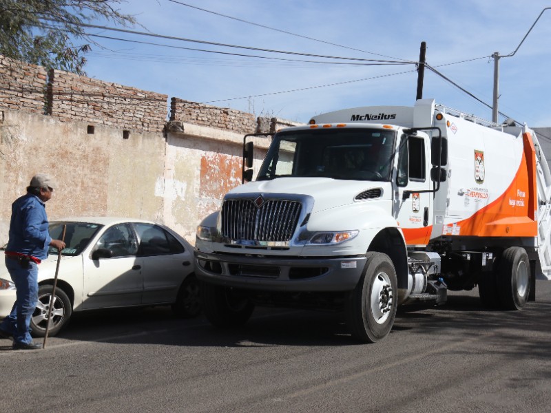 En julio llegarán 25 camiones de recolección de basura eléctricos a Hermosillo