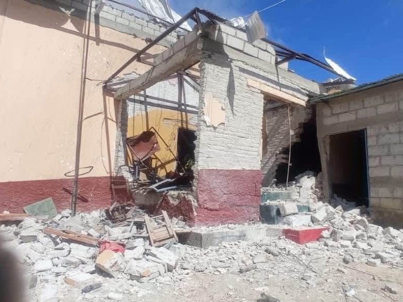 En La Trinitaria, explosión por pirotecnia en iglesia dejó 8 lesionados