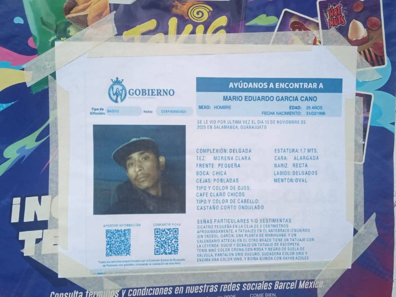 En lo que va del mes, suman 5 personas desaparecidas