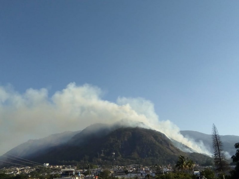 En marcha combate a incendio del San Juan