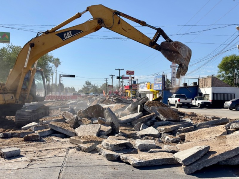 En marcha mega-rehabilitación de calzada Monterrey