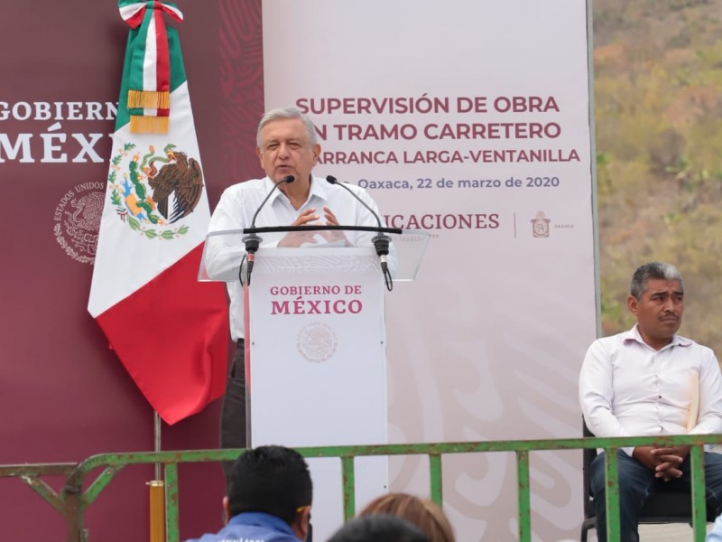 En marzo 2022 concluirá autopista Oaxaca-Costa: AMLO