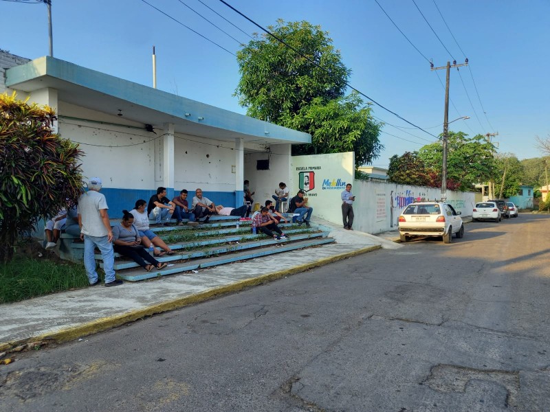 En Medellín, algunas personas no hallaron a tiempo sus casillas