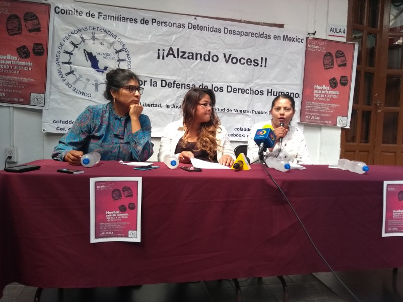 En Michoacán más de mil 700 denuncias por desapariciones