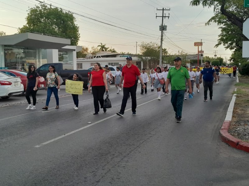 En Navojoa, La lucha magisterial sigue viva contra Ley del ISSSTE 2007