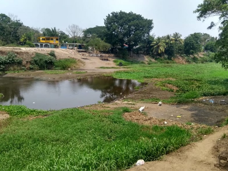 En niveles críticos río Jamapa por sequía