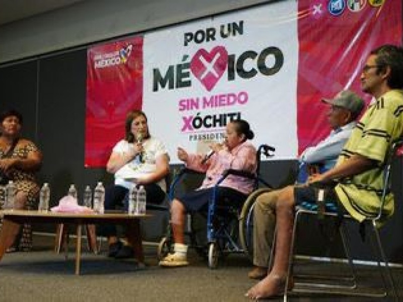 En Oaxaca Xóchitl Gálvez anuncia inversión para combatir diabetes