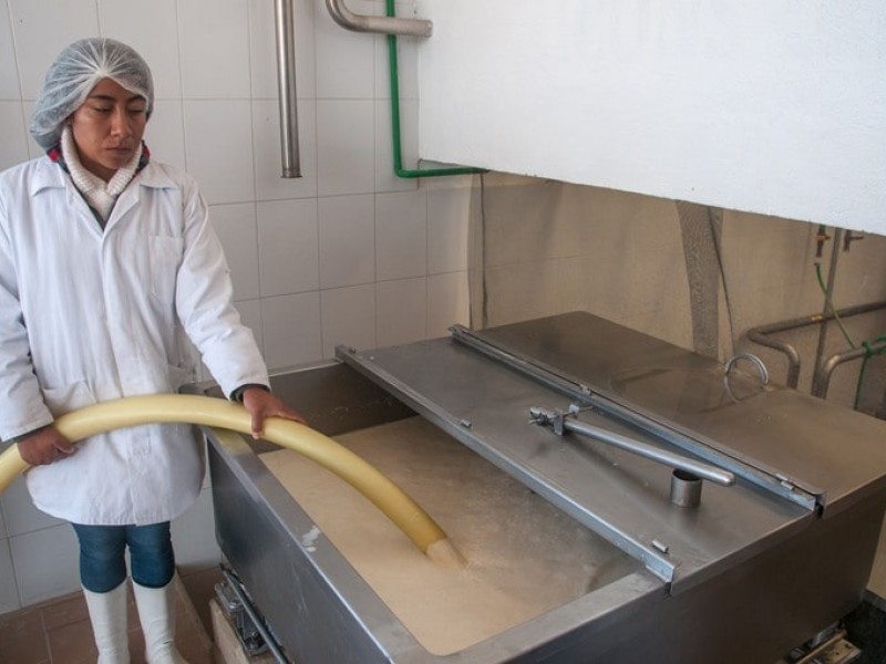 En operación centro de acopio de leche