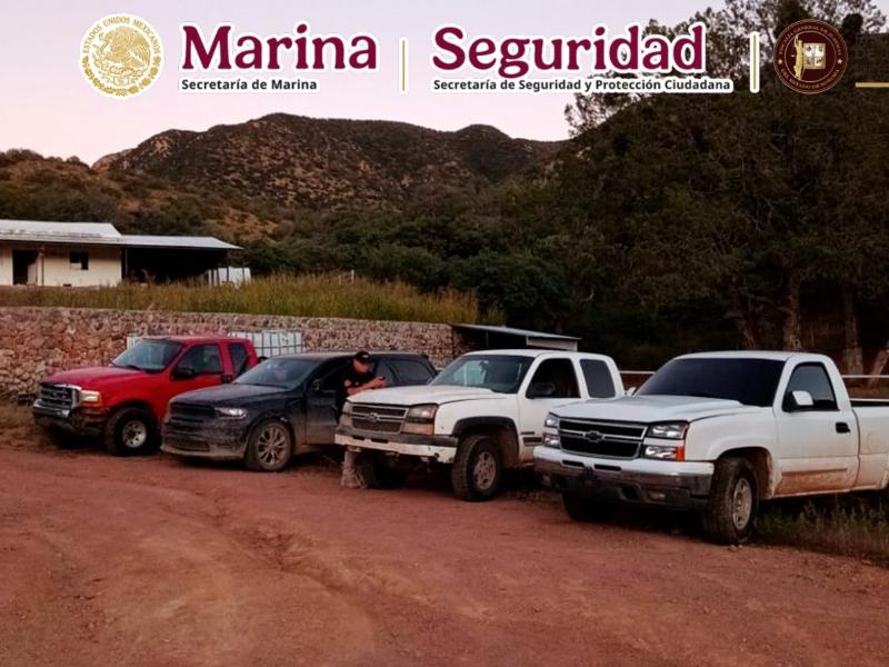 En operativo neutralizan a objetivo prioritario y se detiene a cuatro personas