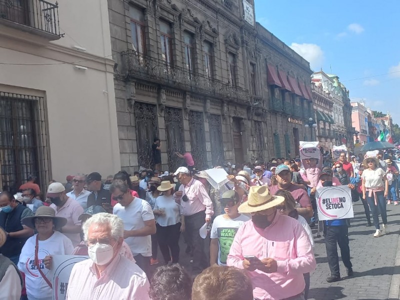 En Puebla realizan marcha de 