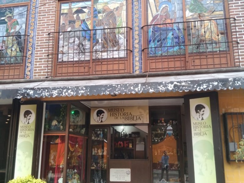 En San Andrés Cholula se encuentra museo de la biblia