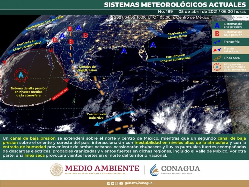 En Sinaloa se tendrán altas temperaturas