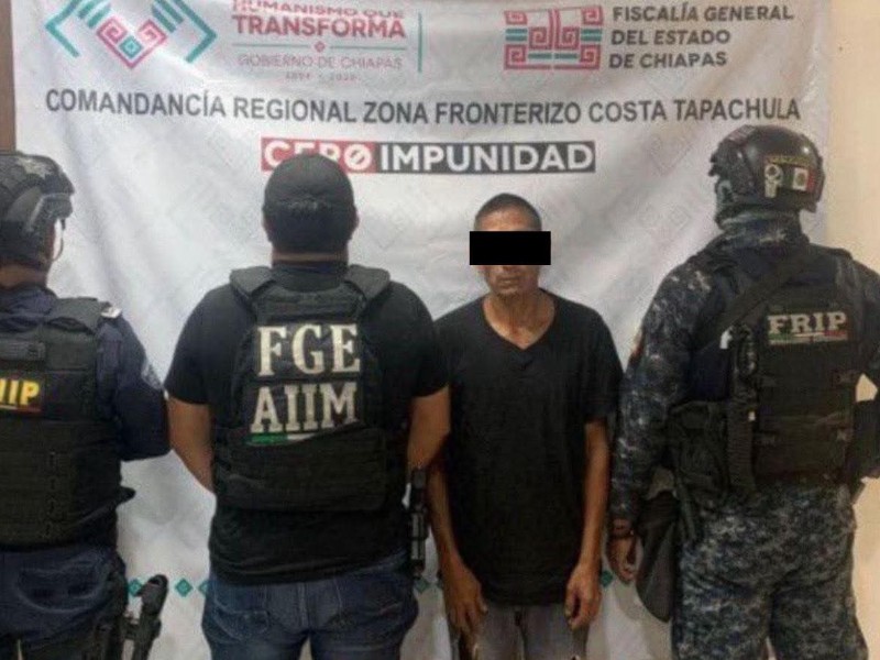 En Tapachula, detienen a sujeto con portación de arma prohibida