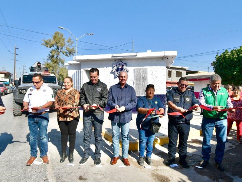 En Tierra Libertad inauguran caseta de seguridad número 28