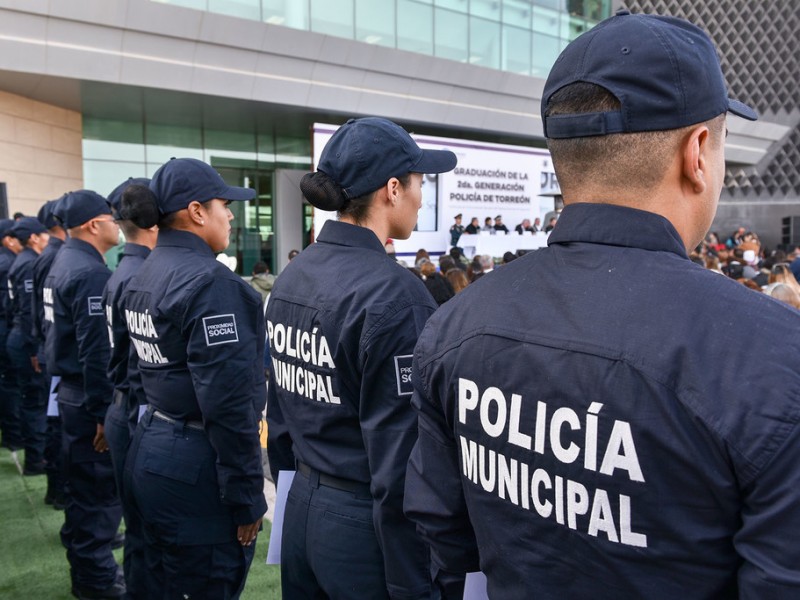 En Torreón ciudadanía no confía en la policía municipal