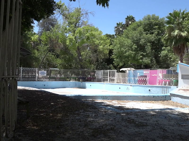 En total abandono el Parque Morelos de Gómez Palacio