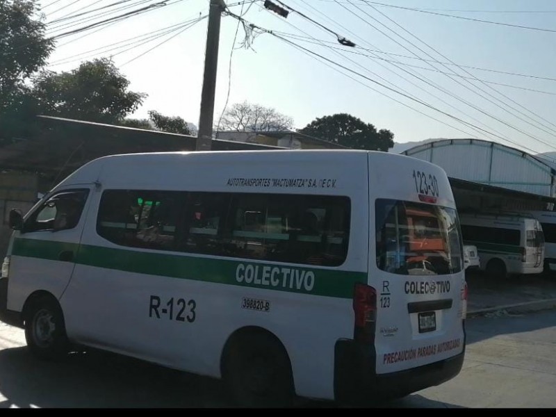 En transporte público ya no hay protocolos para prevenir COVID-19