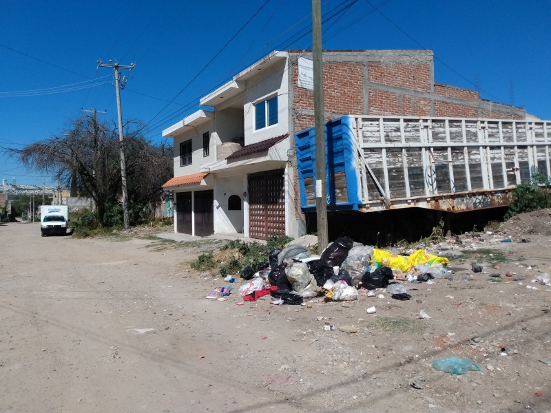 En Valle Hermoso la basura se volvió un problema