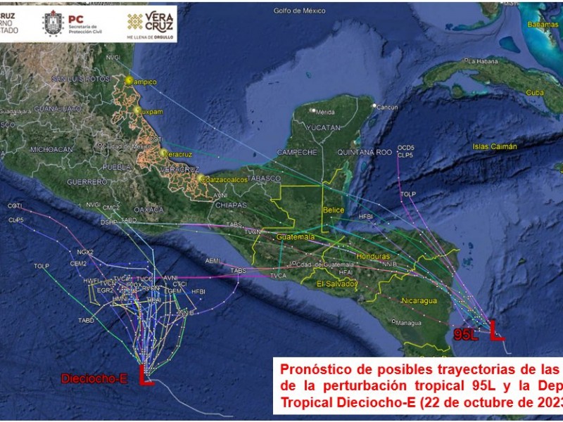 En vigilancia dos sistemas tropicales