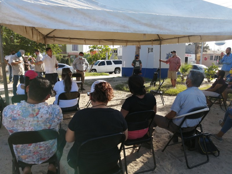 En villas de Cortez denuncian falta de agua