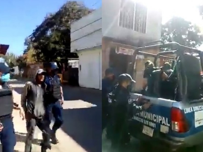 En Zaachila, arrestan a ciudadanos que se niegan usar cubrebocas