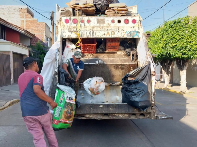 En Zamora si habrá recolección de basura